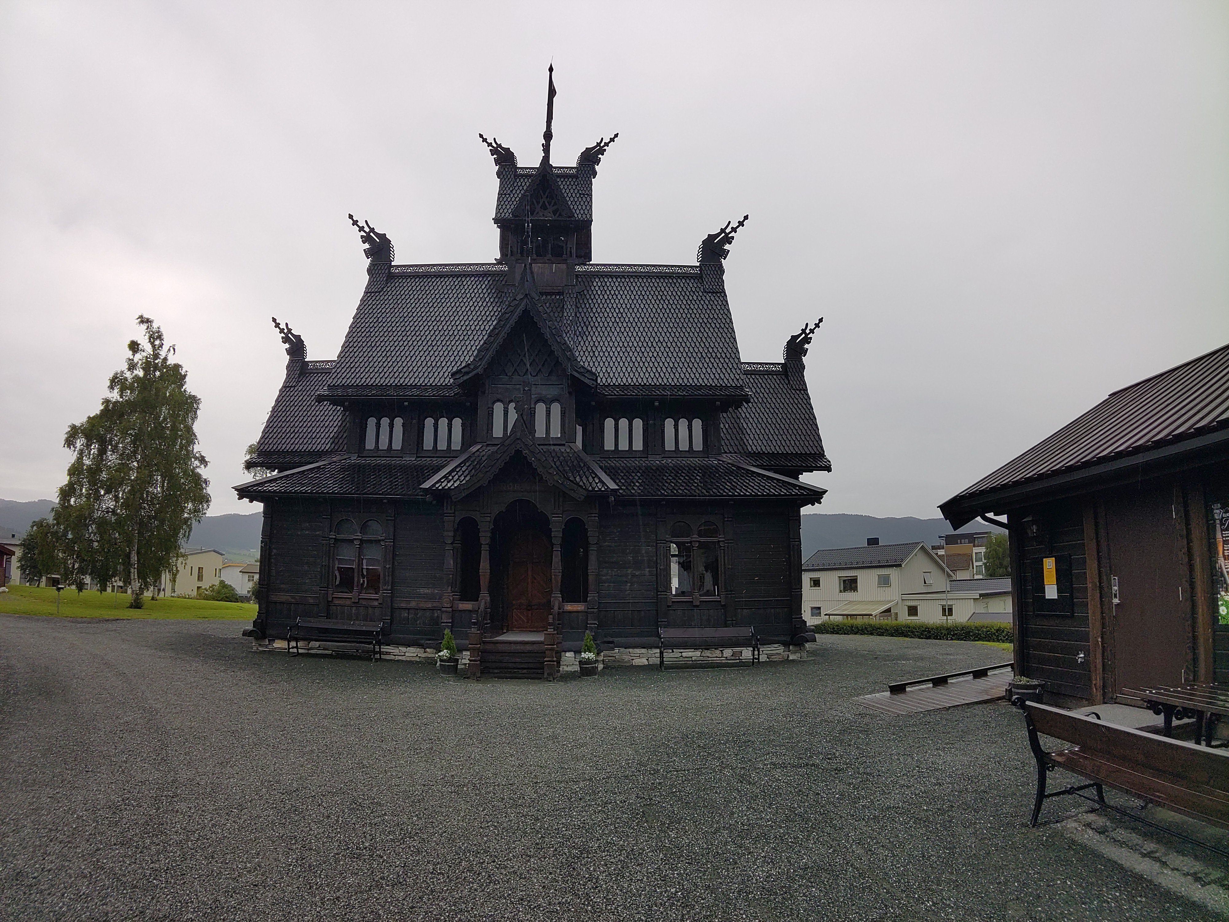 Kirche bei Orkanger