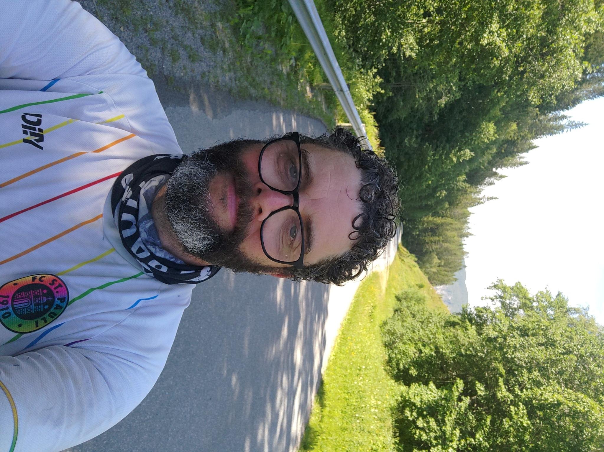 Selfie mit nassen Haaren Selfie mit nassen Haaren