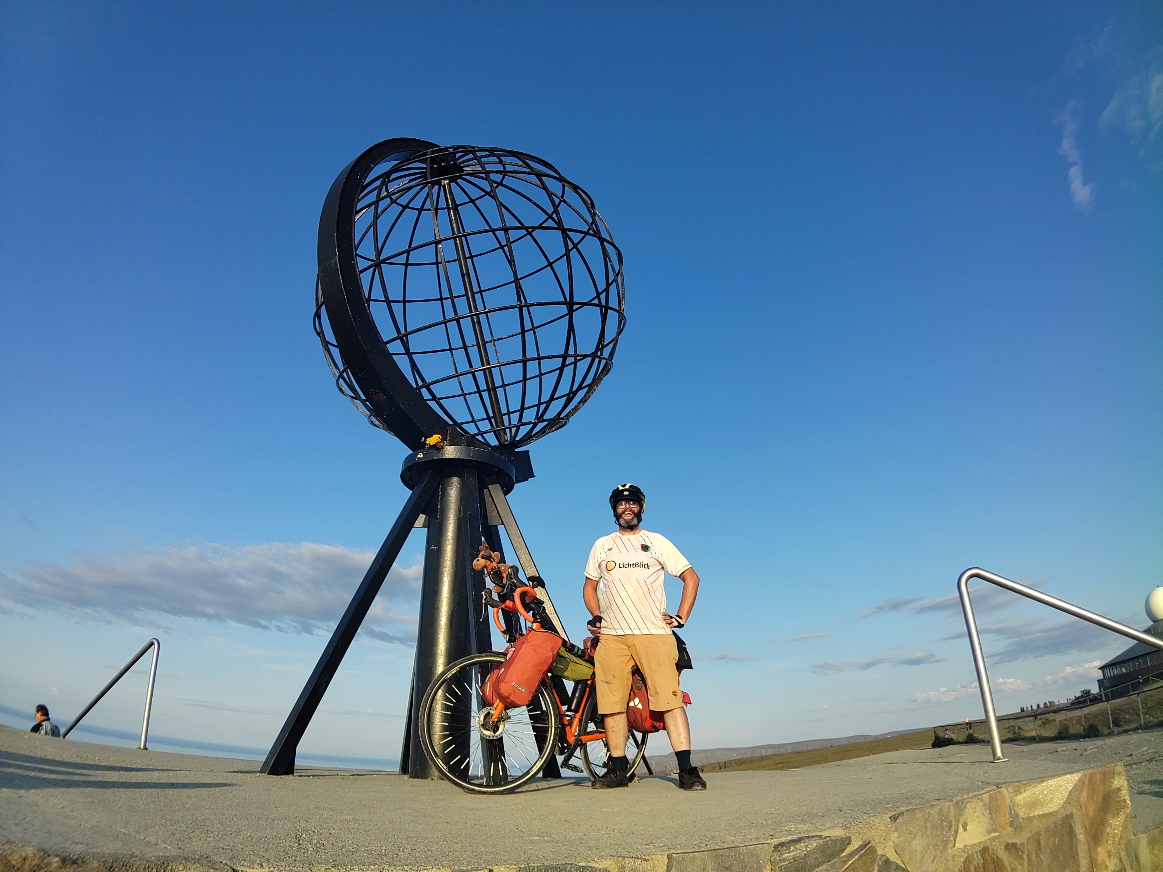 Selfie am Nordkapp