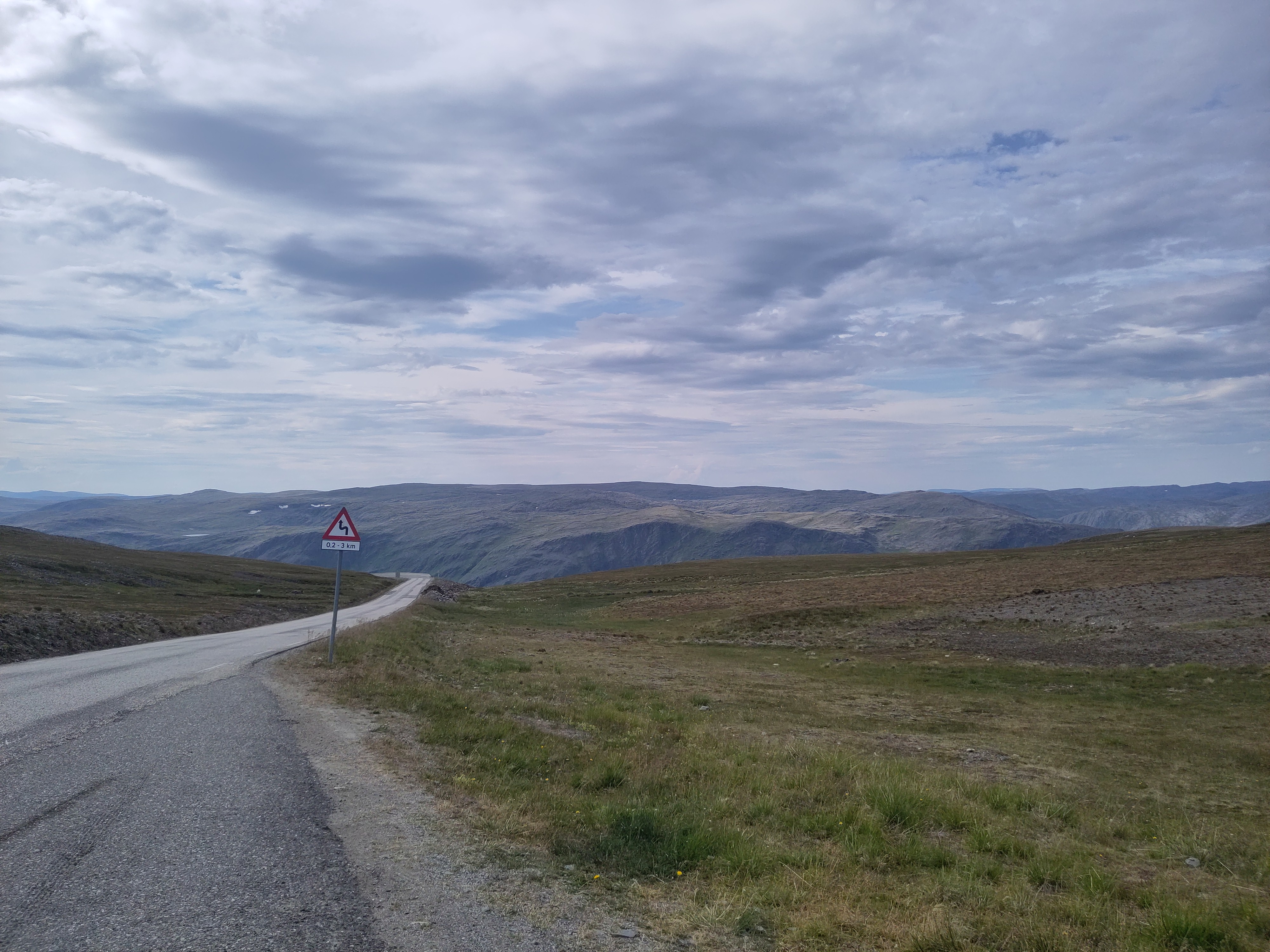 Auf dem Weg zum Nordkapp